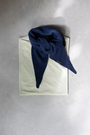 TRIANGLE SCARF MINI BLUE 